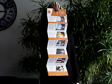 CVP Faltflyer Detailansicht